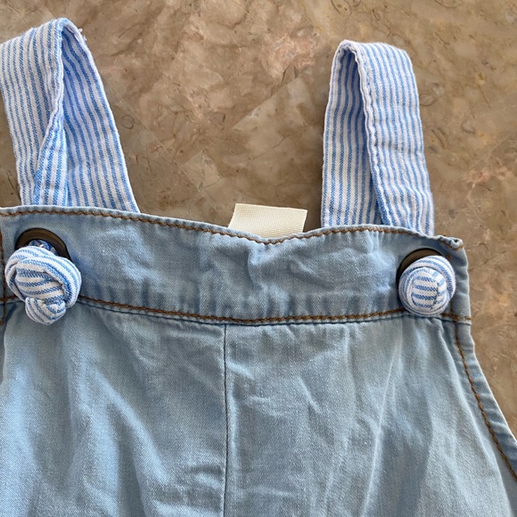 Beautiful denim romper with pockets - Picture 4 of 6